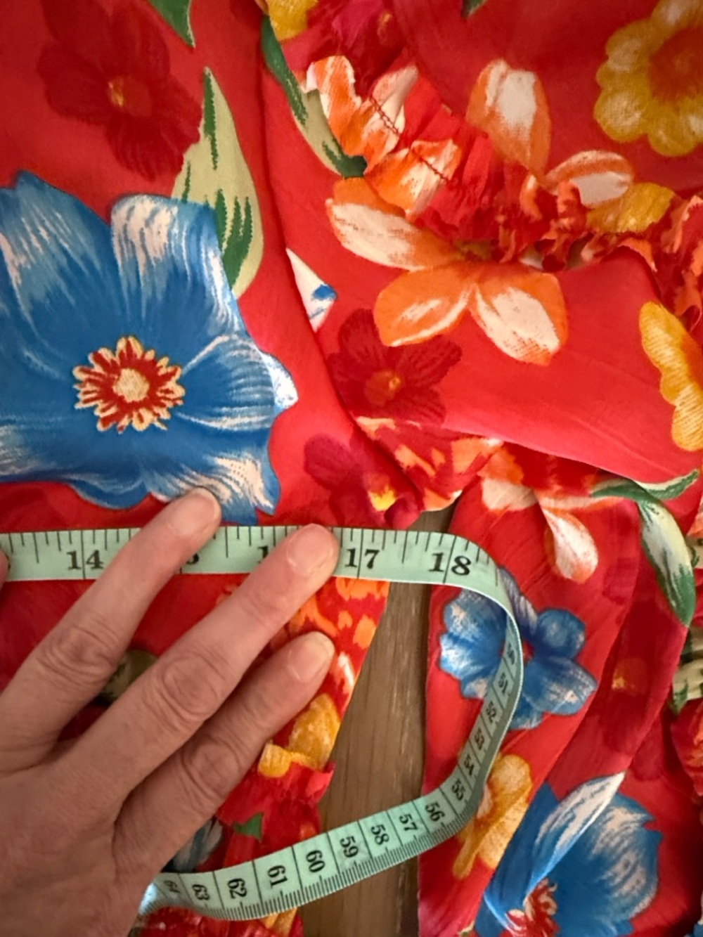 Chelsea & Violet Margaux Plisse Red Tiered Maxi Dress Side Zipper Side - Picture 6 of 15
